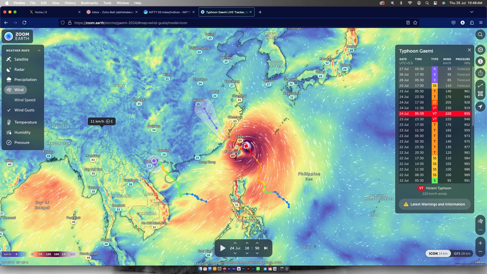 typhoon gaemi